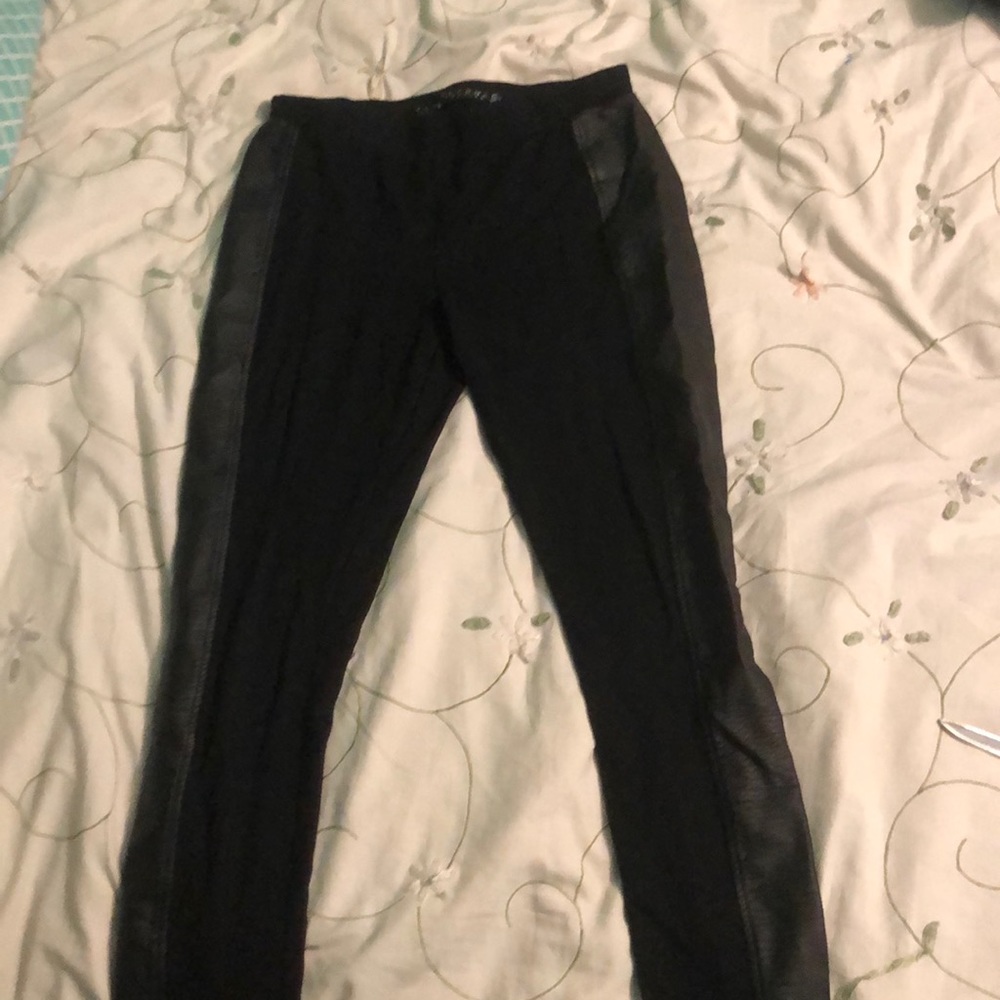 Black women’s leggings.